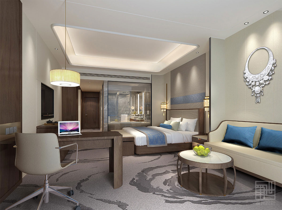 未來智能風(fēng)格的高端酒店設(shè)計,將科技與人性化設(shè)計巧妙融合